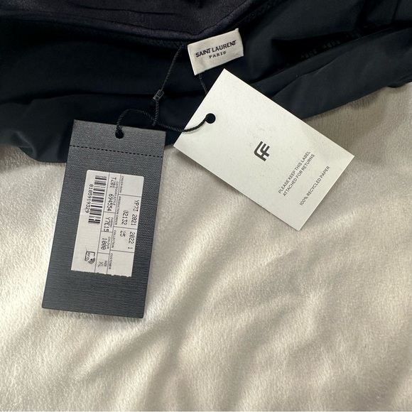 Authentic NWT Saint Laurent Black One-Piece Swimsuit XL - Picture 7 of 12